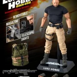Billig ✔️ Beast Kingdom Toys The Fast And The Furious: Luke Hobbs - Dynamic 8ction Heroes Actionfigur 🛒