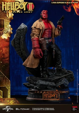Angebote 🔔 Blitzway Hellboy - Die Goldene Armee: Hellboy - Superb Statue 😉