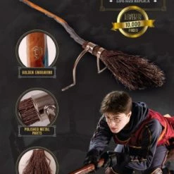 Angebote 👏 Cinereplicas Harry Potter: Feuerblitz Flugbesen (2022 Edition) - Replik 💯