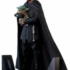 Auslauf ✨ Gentle Giant Star Wars: The Mandalorian - Luke Skywalker & Grogu - Premier Collection Statue 💯