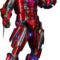 Neu ✨ Hot Toys Iron Man 3: Silver Centurion (Armor Suit Up Version) - Movie Masterpiece Series Diecast Actionfigur 🛒