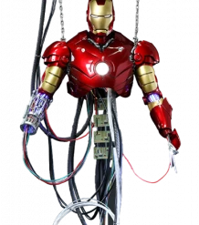 Angebote 😍 Hot Toys Iron Man: Mark III (Construction Version) - Diorama Series Actionfigur ❤️