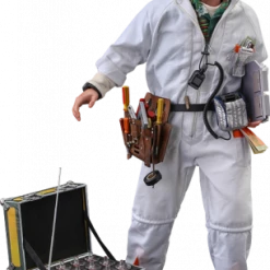 Coupon 🎉 Hot Toys Zurück In Die Zukunft: Doc Brown (Deluxe Version) - Movie Masterpiece Series Actionfigur 🥰