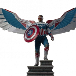 Billig 💯 Iron Studios Falcon And The Winter Soldier: Captain America Sam Wilson (Open Wings) - Legacy Replica ❤️