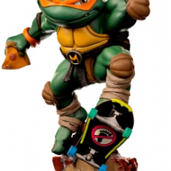 Rabatt 🎁 Iron Studios Teenage Mutant Ninja Turtles: Michelangelo - Mini Co. Figur ✨