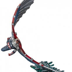 Auslauf 😀 Iron Studios The Falcon And The Winter Soldier: Captain America Sam Wilson - Deluxe BDS Art Scale Statue 😉