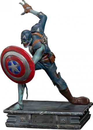 Großhandel 🎉 Iron Studios What If...?: Zombie Captain America - Art Scale Statue ❤️