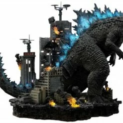 Brandneu ⭐ Prime 1 Studio Godzilla Vs. Kong: Godzilla (Final Battle) - Ultimate Diorama Masterline Statue 👏
