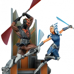 Bester Verkauf 🔥 Sideshow Star Wars: The Clone Wars - Ahsoka Tano Vs. Darth Maul - Diorama 🔥