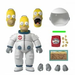 Neu 😀 Super7 Die Simpsons: Deep Space Homer - Wave 1 Ultimates Actionfigur ⭐