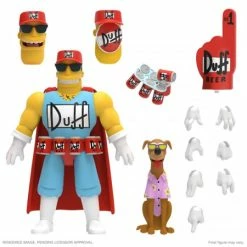 Auslauf ✔️ Super7 Die Simpsons: Duffman - Wave 2 Ultimates Actionfigur 🥰