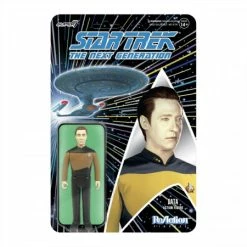 Neu 😀 Super7 Star Trek: The Next Generation - Data - Wave 1 ReAction Actionfigur 😀