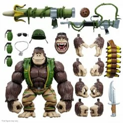 Bester Verkauf 👏 Super7 Teenage Mutant Ninja Turtles: Guerrilla Gorilla - Wave 7 Ultimates! Actionfigur ✔️