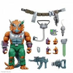 Bester Verkauf 🎉 Super7 Teenage Mutant Ninja Turtles: Triceraton - Wave 7 Ultimates! Actionfigur 🥰